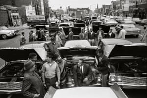 Brooklyn Congress of Racial Equality car stall-in protest, New York, 1964