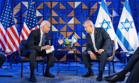 Netanyahu says Biden ‘wrong’ after US president criticises approach to