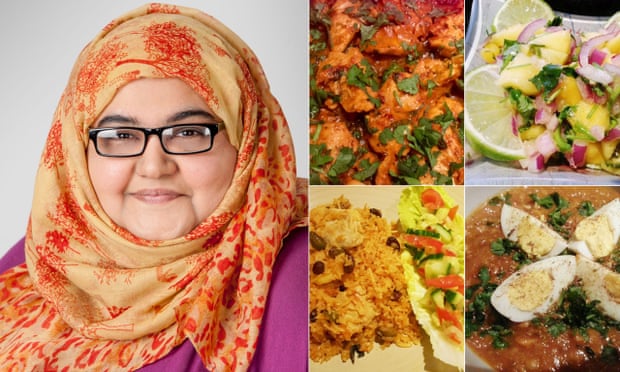 Halima Intikhab, of Curry On Halima, and some of her dishes.