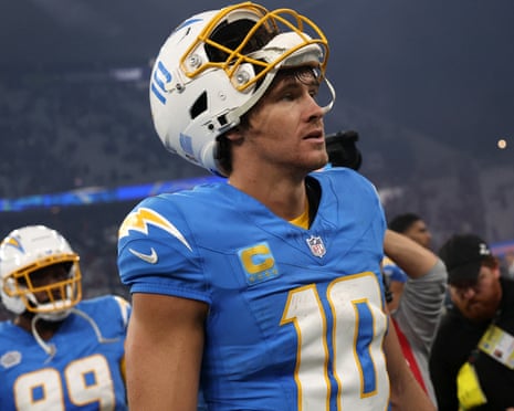 Justin Herbert sparkles as Chargers beat Mahomes and Chiefs in NFL's Brazil roadtrip | NFL | The Guardian
