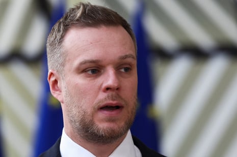 Lithuanian foreign minister Gabrielius Landsbergis has expressed frustration that European countries have not been more proactive in the Ukraine peace talks.