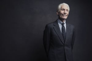 Charlie Watts of the Rolling Stones poses for a portrait in New York on 14 November 2016