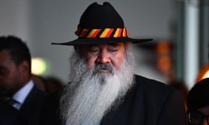 Labor Senator Pat Dodson at the Close the Gap parliamentary breakfast event at Parliament House in Canberra, Thursday, February 8, 2018.