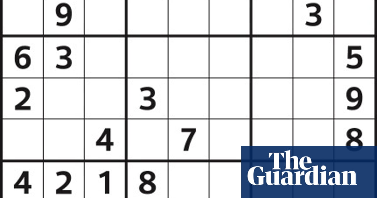 Observer Sudoku Life And Style The Guardian Observer Sudoku Life And Style The Guardian