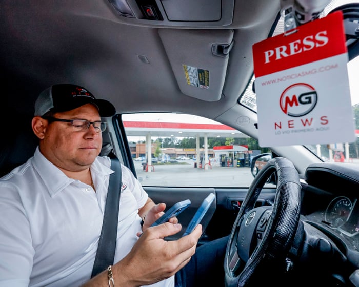 Atlanta reporter detained by Ice ‘punished for his journalism’, rights groups say