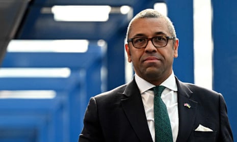 UK foreign secretary James Cleverly