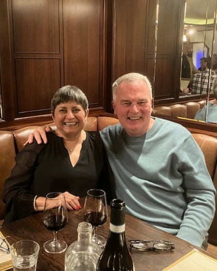 Tom and Vishva in London.