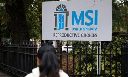 The MSI Reproductive Choices centre in central London.