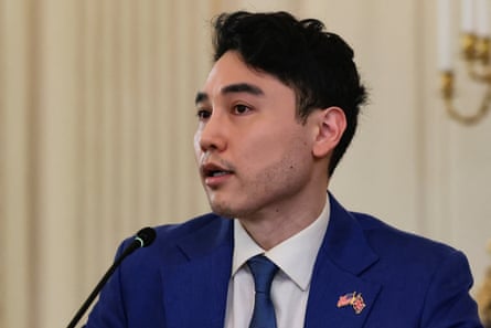 Andy Ngo at the White House.
