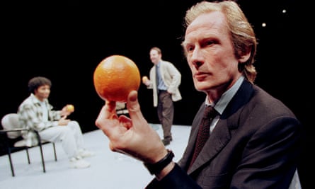 Extraordinary … Bill Nighy in Blue/Orange, with Chiwetel Ejiofor and Andrew Lincoln.