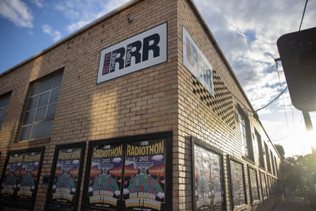 ‘Part of the community’: Triple RRR’s studio in Melbourne.