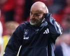 Nottingham Forest part company with head coach Nuno Espírito Santo