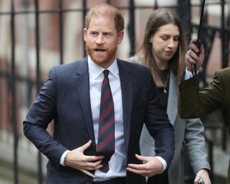 Prince Harry and co-claimants face huge legal bill due to insurance shortfall | Prince Harry | The Guardian