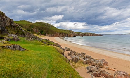 wild sandy beach