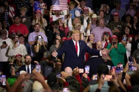 a man in a crowd of people