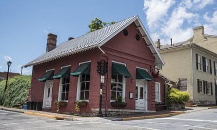 The Red Hen Restaurant in downtown Lexington, Virginia.