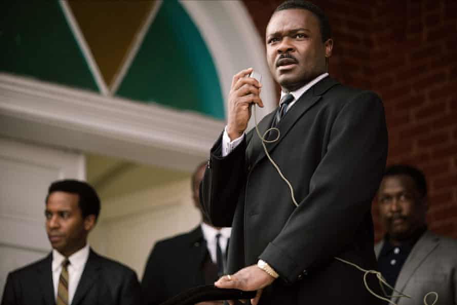 As Martin Luther King in Selma.