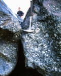 Iron ore at the Pico do Itabirito mine in Minas Gerais, Brazil