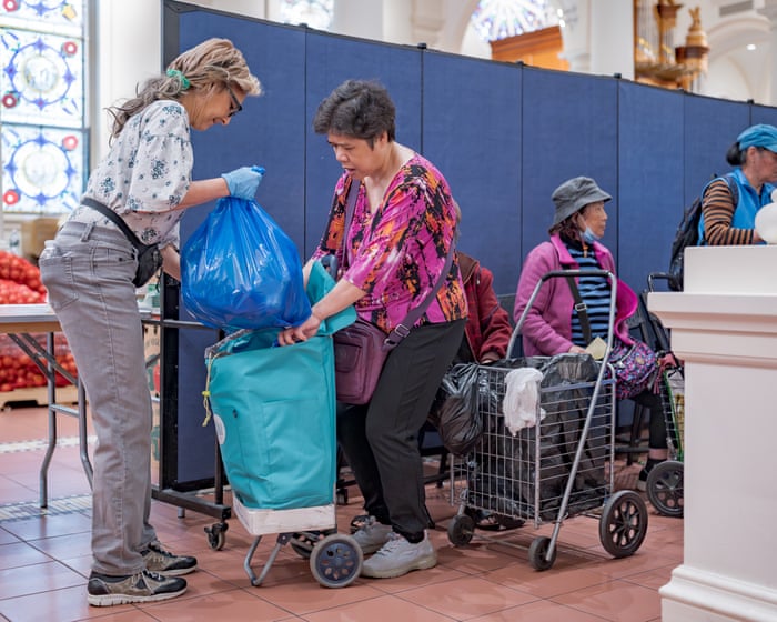 Americans and US food banks brace for Trump’s Snap cuts: ‘Battling hunger is no longer a priority’