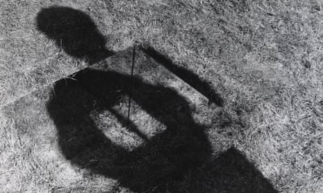 Keith Arnatt’s Invisible Hole Revealed by the Shadow of the Artist, 1968.