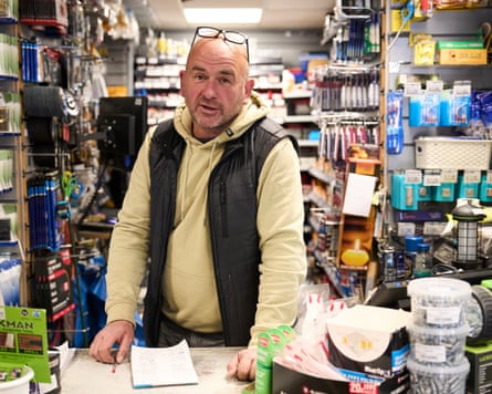 Hardware shop owner Richard Key