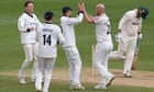 County cricket day four: Notts v Essex, Kent v Somerset, and more – live