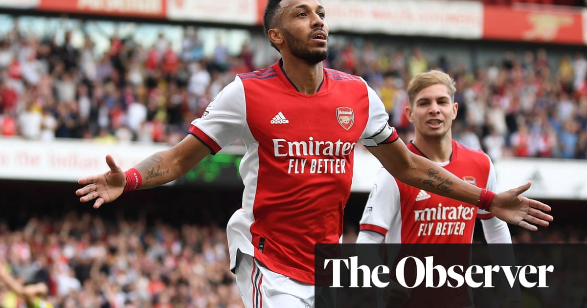 Aubameyang sinks Norwich to deliver Arsenal’s first league win this season