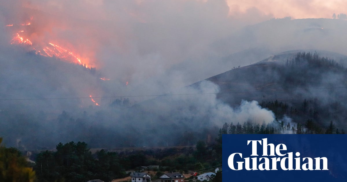 Spain and Portugal wildfire weather made 40 times more likely by climate crisis, study finds