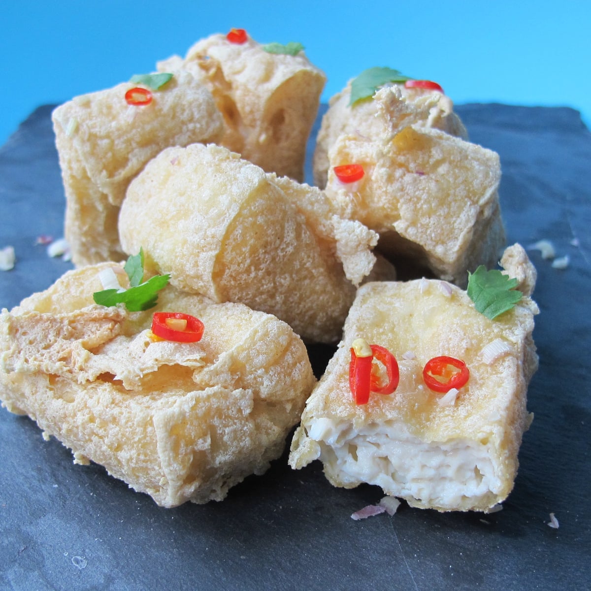 How To Make The Perfect Crispy Fried Tofu Food The Guardian