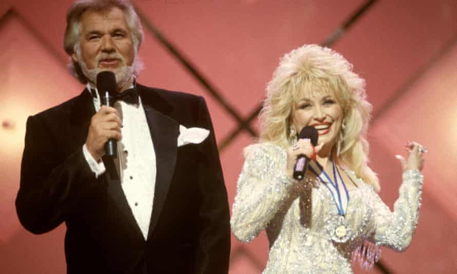 Kenny Rogers and Dolly Parton had huge success with their duet Islands in the Stream in 1983.