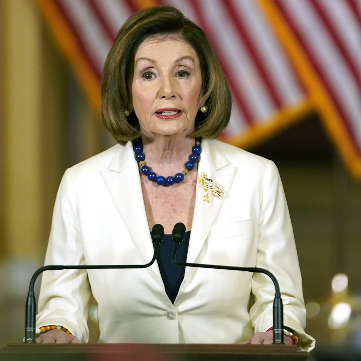 No One Is Above The Law Read Nancy Pelosi S Full Impeachment Statement Nancy Pelosi The Guardian