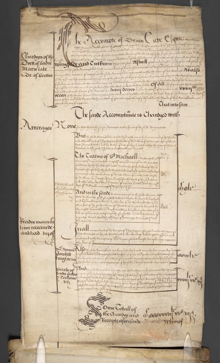 1585 expenses for Mary, Queen of Scots