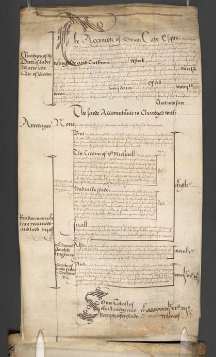 Mary, Queen of Scoffs: jailed monarch ate solely the perfect, papers reveal | British Library 1 1585 expenses for Mary, Queen of Scots