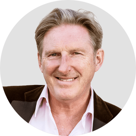 Adrian Dunbar. Circular panelist byline