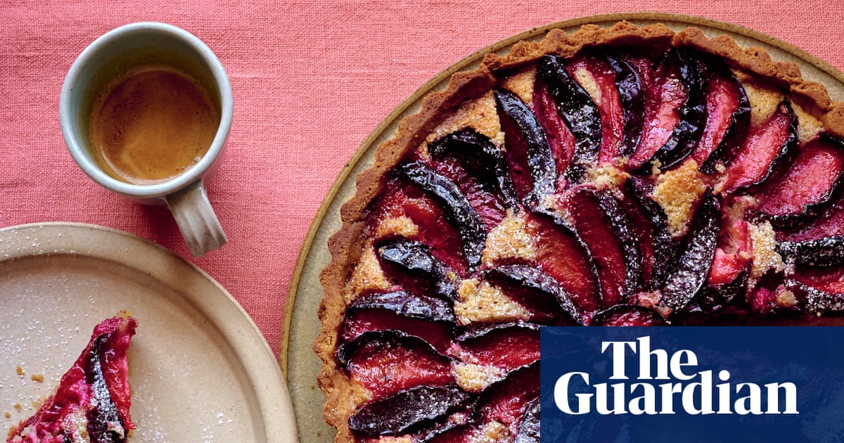 Helen Goh’s recipe for plum and star anise frangipane tart