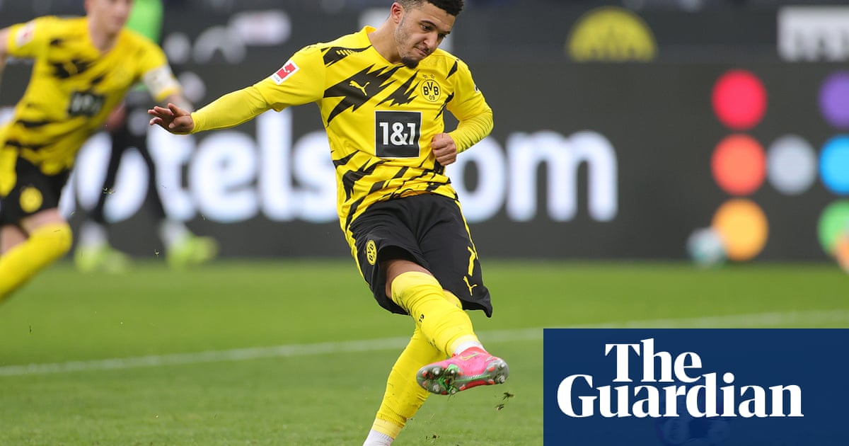 Jadon Sancho remains sidelined as former side Man City visit Dortmund