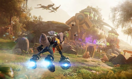 Ratchet and Clank: Rift Apart.
