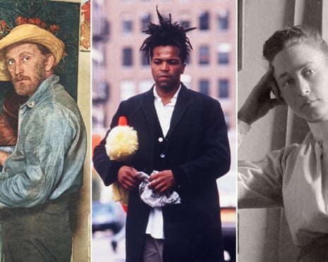 From left: Kirk Douglas as Vincent van Gogh in Vincente Minnelli's ‘unabashedly gorgeous' Lust For Life (1956); ‘raw, restless' Jeffrey Wright in the title role in Julian Schnabel's Basquiat (1996); the Swedish artist and mystic Hilma af Klint in Halina Ryschka's documentary Beyond the Visible (2019).