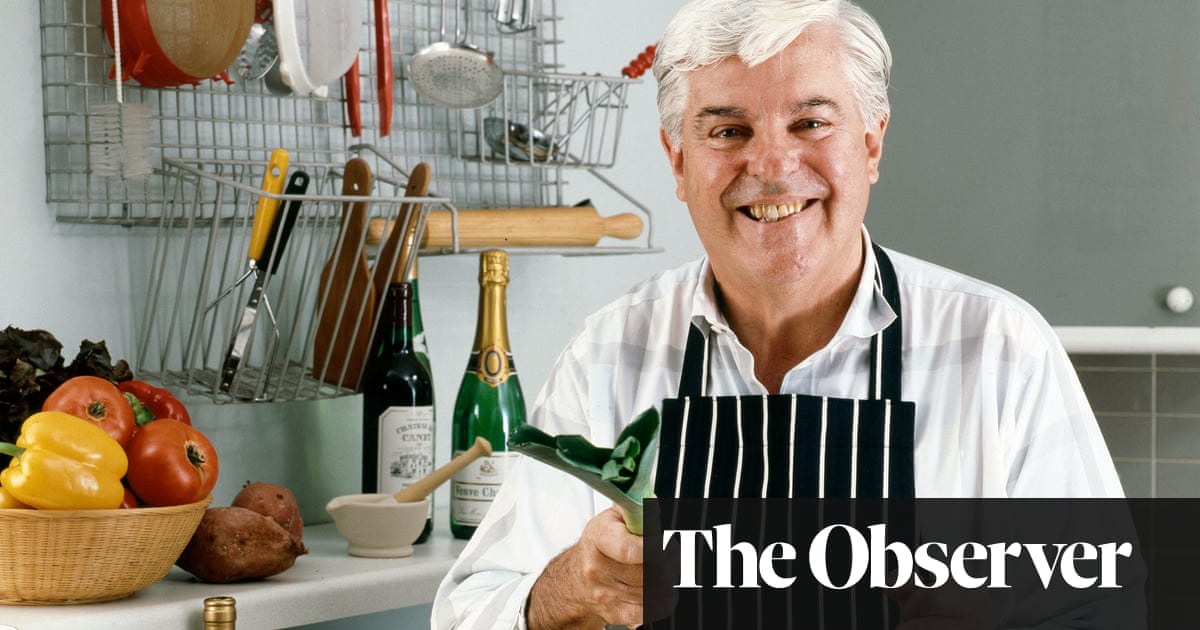 Cook dinner with Robert Carrier and you’ll need butter, cream, wine and quite a lot of cognac