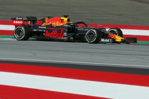Verstappen takes Bottas to second place.
