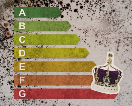 Illustration of an EPC certificate and a royal crown