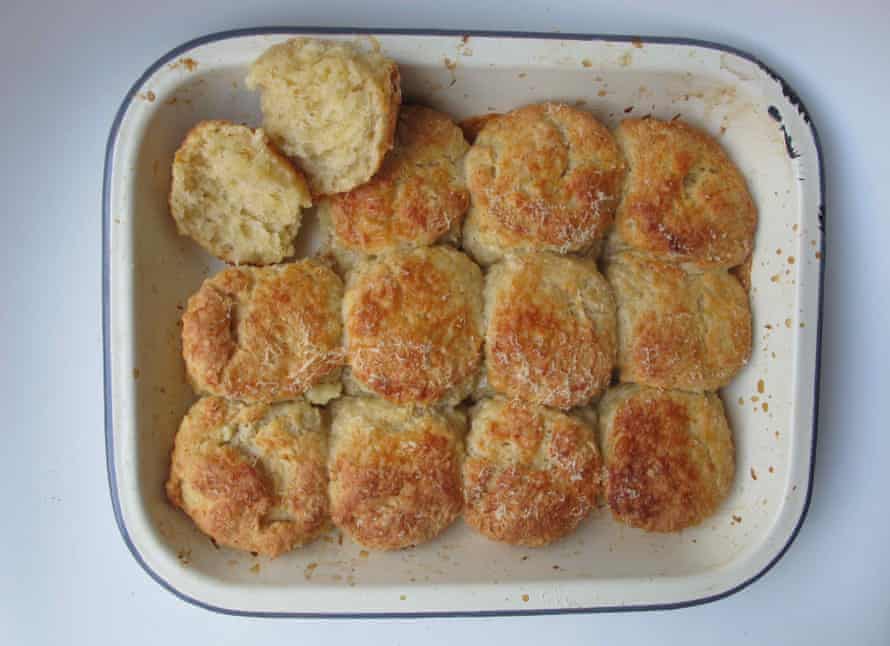 Cheese scones by Scorch-O-Rama cafe.