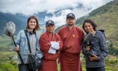 (l-r) Dorottya Zurbó, Amber Kumar Gurung, Guna Raj Kuikel, and Arun Bhattarai.