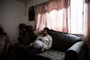 Jasmine Ball at her mother’s home in Bayview-Hunters Point.
