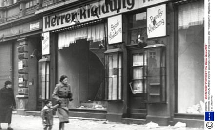 The morning after Kristallnacht in Magdeburg, November 1938.