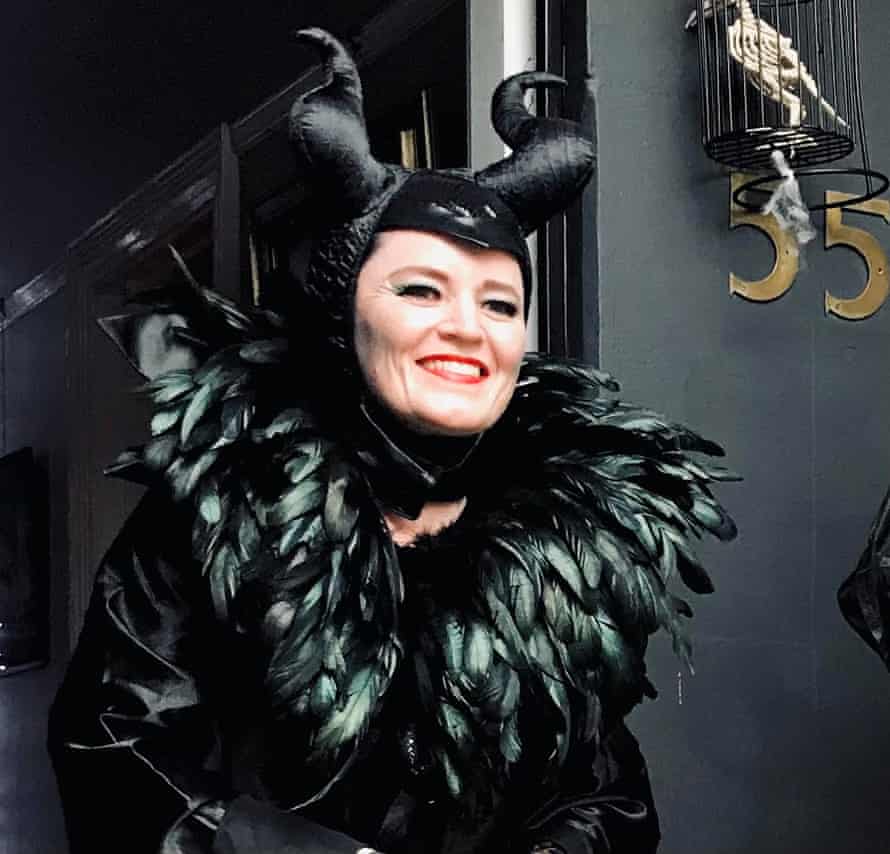 Selina McGrath’s Maleficent costume.
