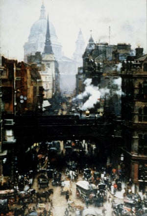 Dramatic change … an 1887 painting of Victorian London by William Logsdill.