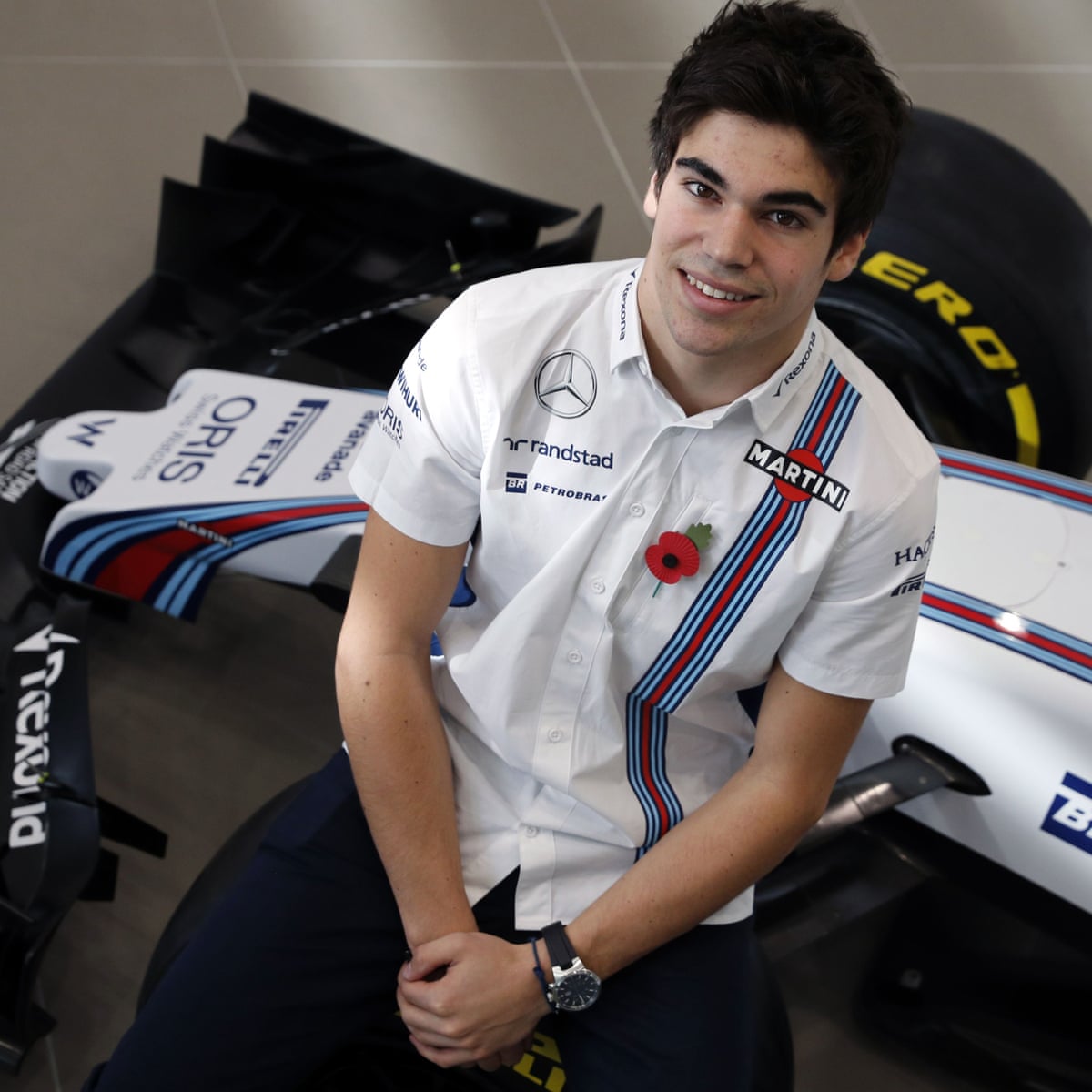 Williams Name 18 Year Old Lance Stroll As Driver For 2017 F1 Season Formula One 2016 The Guardian