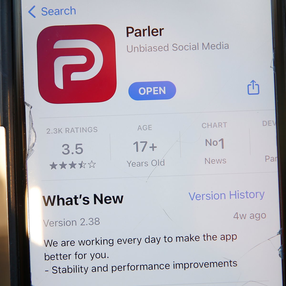 Parler May Go Offline After Amazon Apple And Google Reject Social Network Us Capitol Attack The Guardian Parler May Go Offline After Amazon Apple And Google Reject Social Network Us Capitol Attack The Guardian