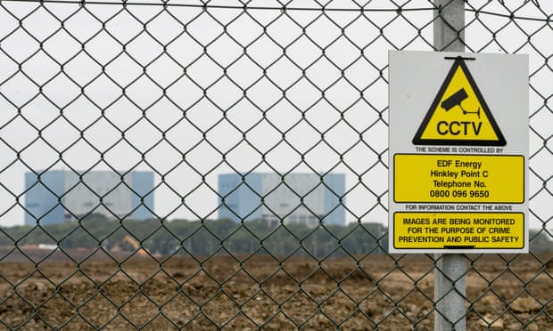 The Hinkley Point site.